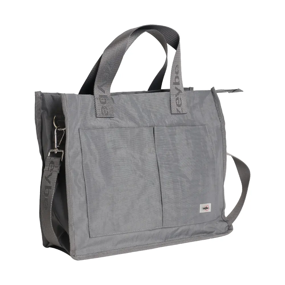 Kadın El ve Omuz Çantası - ZYBKDNLKL04-GRİ-2