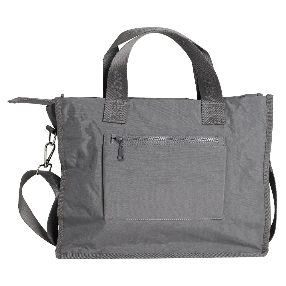 Kadın El ve Omuz Çantası - ZYBKDNLKL04-GRİ-3