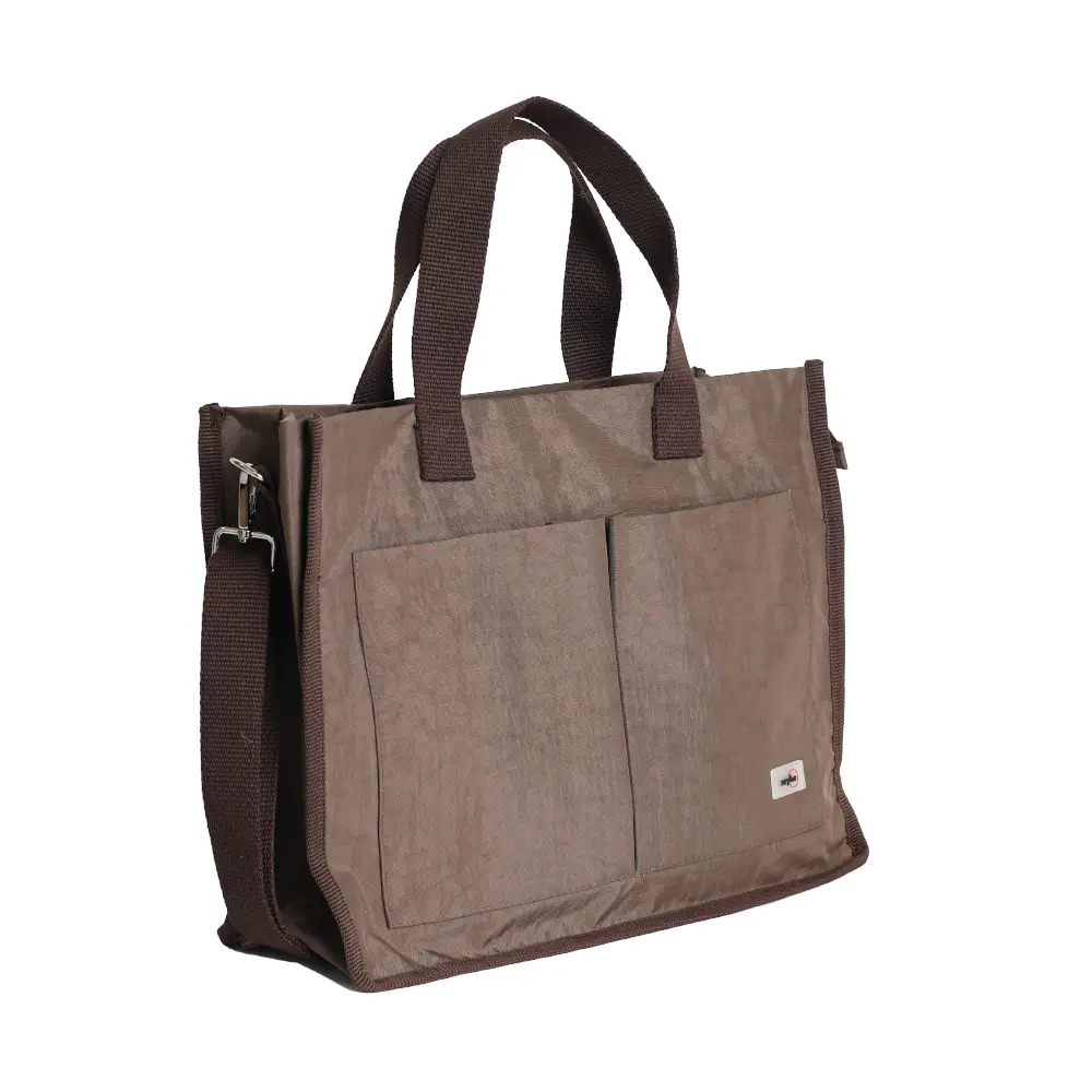 Kadın El ve Omuz Çantası - ZYBKDNLKL06-KAHVERENGİ-2