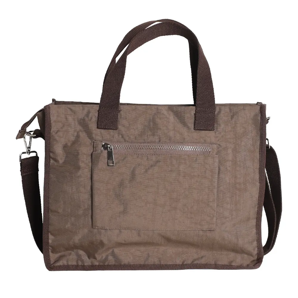 Kadın El ve Omuz Çantası - ZYBKDNLKL06-KAHVERENGİ-3