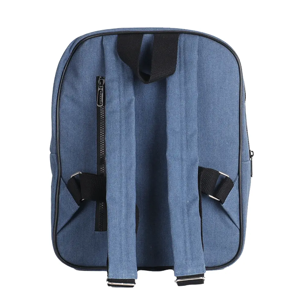 Kanvas Sırt Çantası - ZYBKNVSSRT2-MAVİ-2