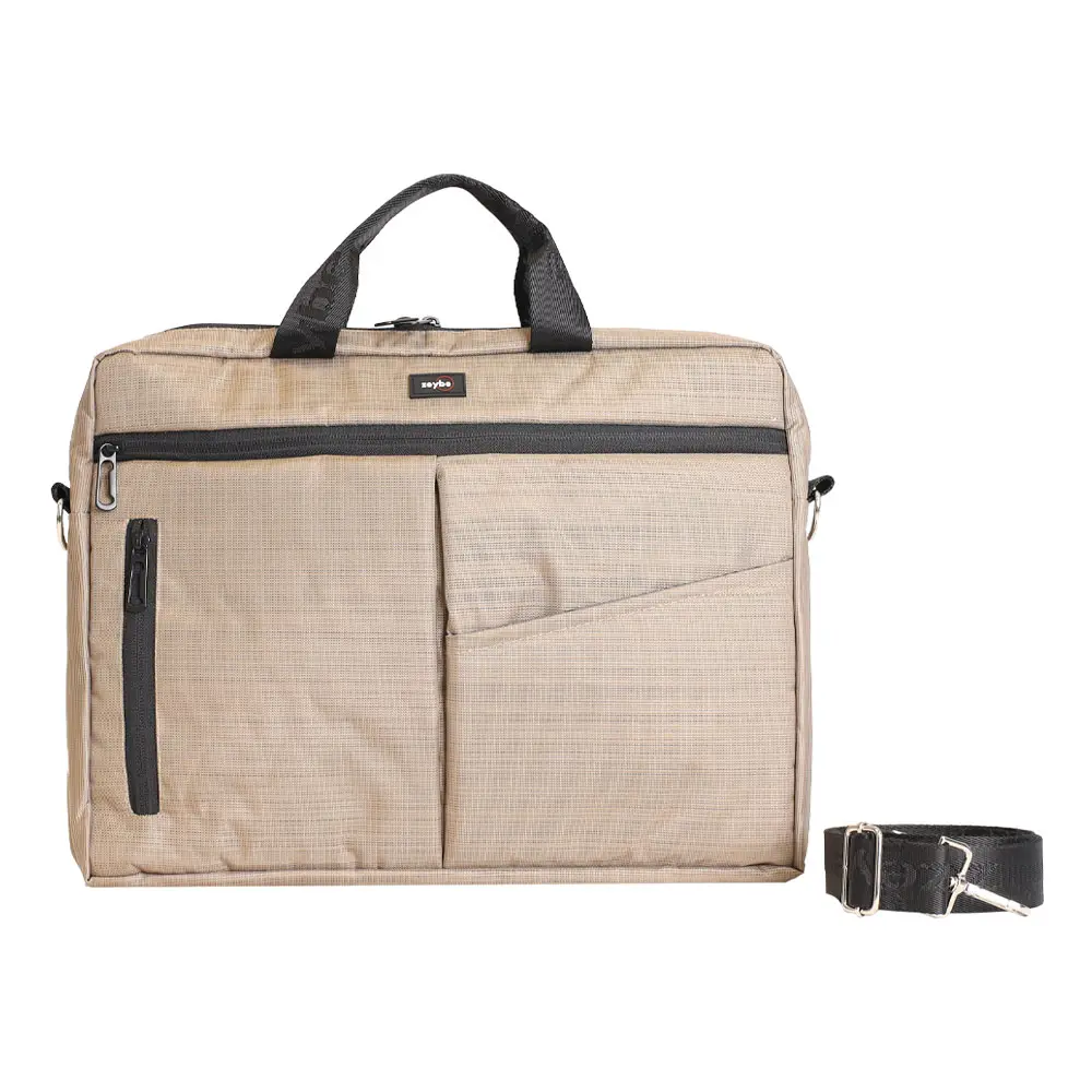 Evrak ve Laptop &Ccedil;antası - ZYBVRKLTP03-KREM-4