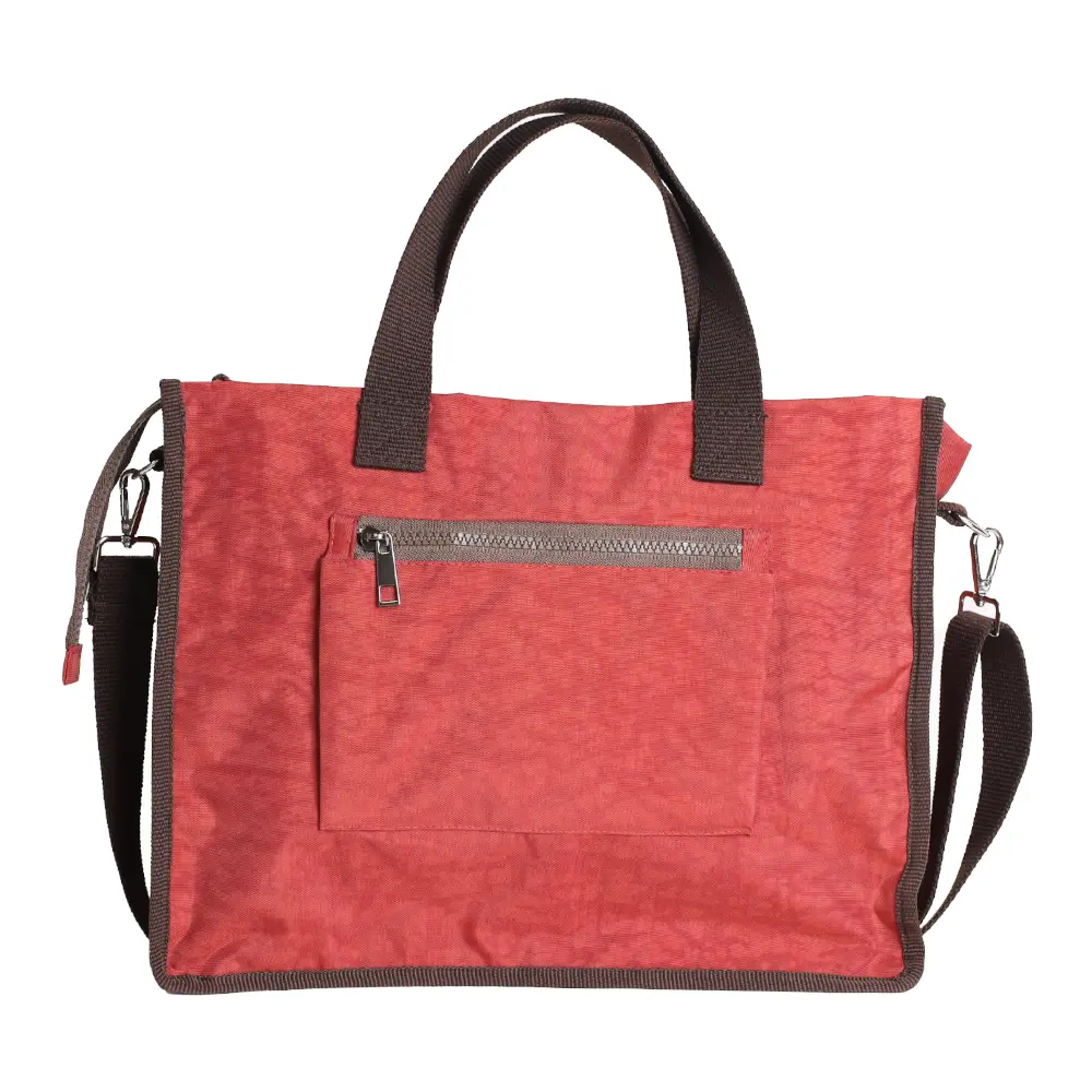 Kadın El ve Omuz Çantası - ZYBKDNLKL07-KİREMİT-3