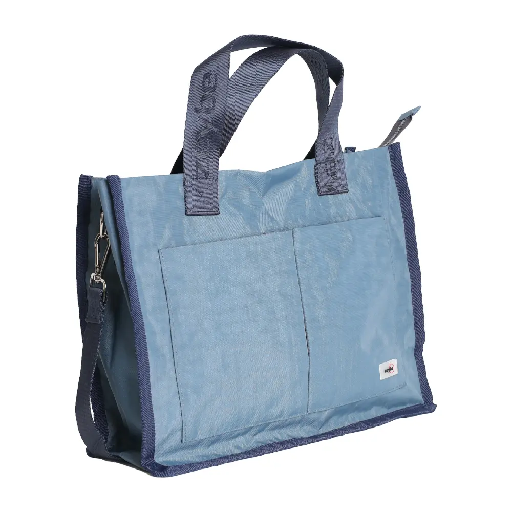 Kadın El ve Omuz Çantası - ZYBKDNLKL02-MAVİ-2