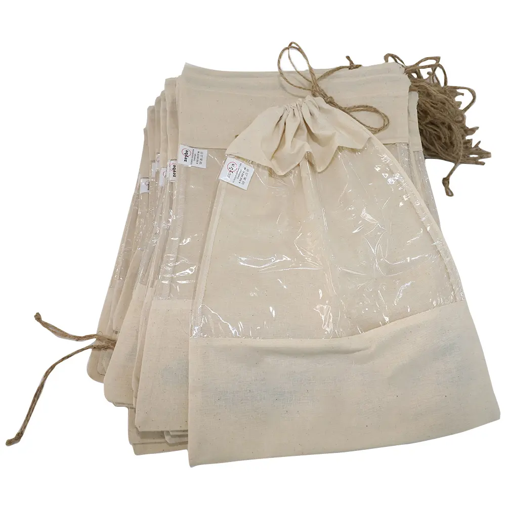 Hambez Büzgülü Kese - ZYBHAMKES01 KREM